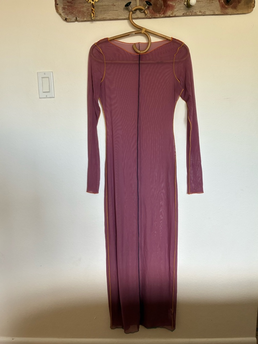 Tropic of C x Agua Bendita Sheer Robin Dress Womens Size Small - REVOLVE